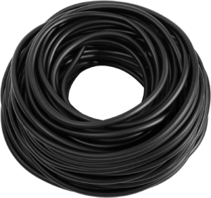 aquarium airline tubing, standard 3/16" (black)